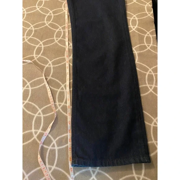 Zara Womens Women Slim Skinny Jeans Blue Pockets Dark Wash High Rise Denim 8 - Picture 4 of 9